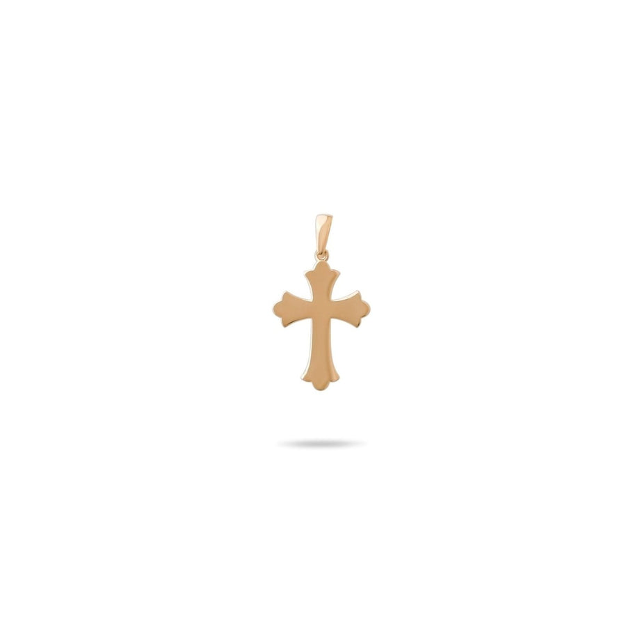 14ct Gold Cross Pendant – Timeless Religious Jewellery for Women and Men - Pendant Only - Kolié