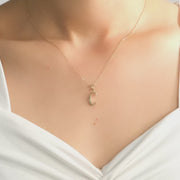 14ct Gold Initial K Pendant – Pendant Only