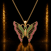 14ct Gold Butterfly Pendant - Pendant Only - Kolié Fine Jewellery