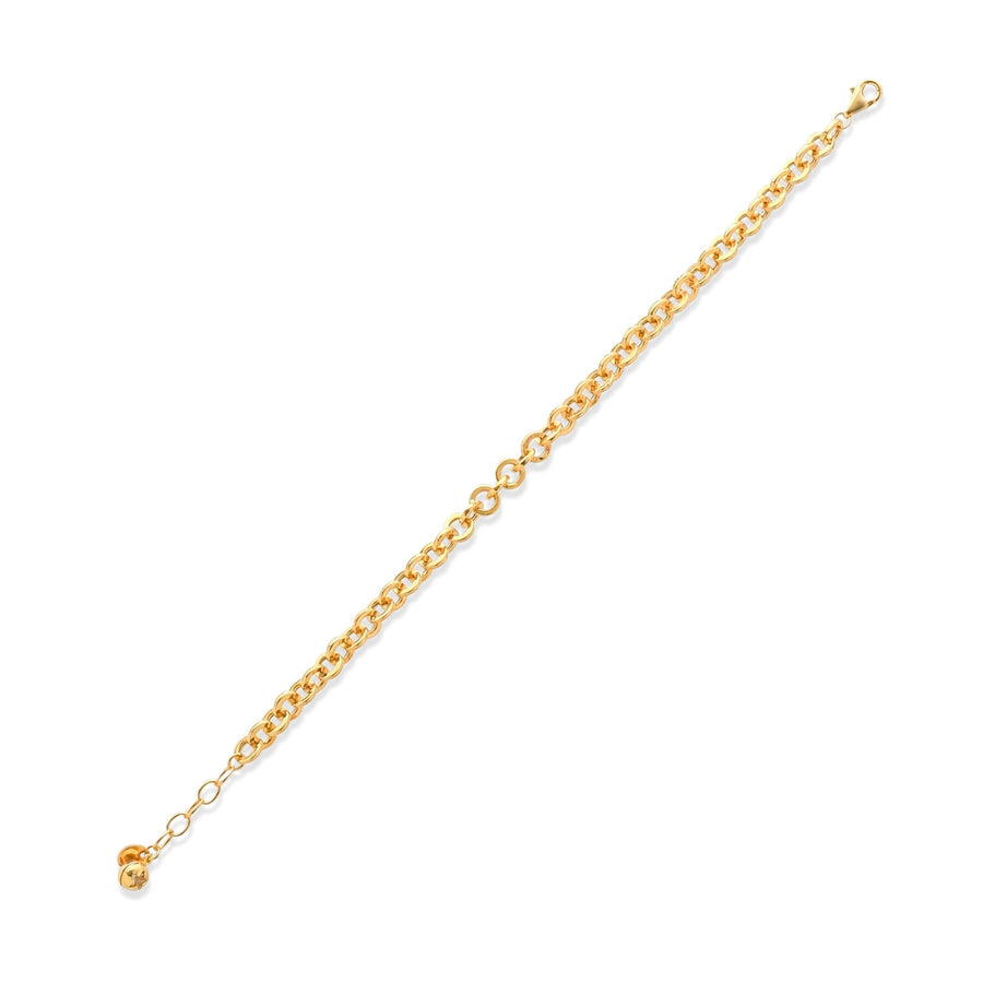 14ct Gold Chain Link Bracelet - Kolié Fine Jewellery