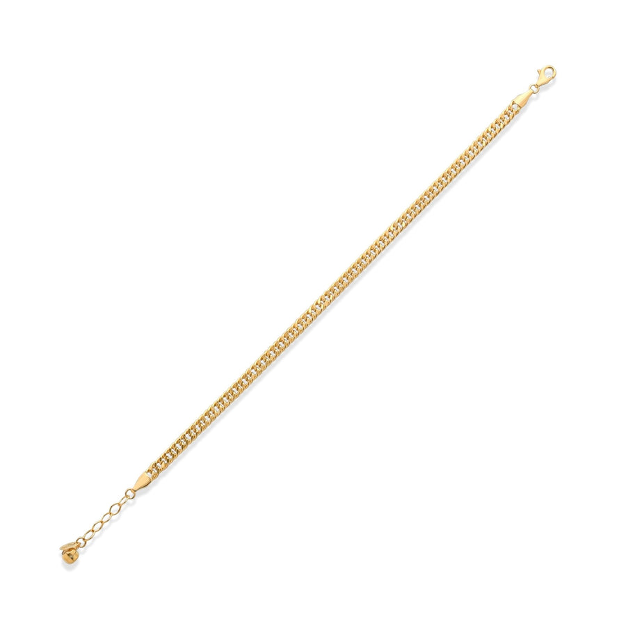 14ct Gold Curb Chain Bracelet - Kolié Fine Jewellery