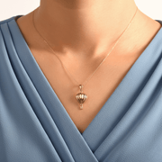 14ct Gold Hot Air Balloon Pendant – Pendant Only - Kolié Fine Jewellery