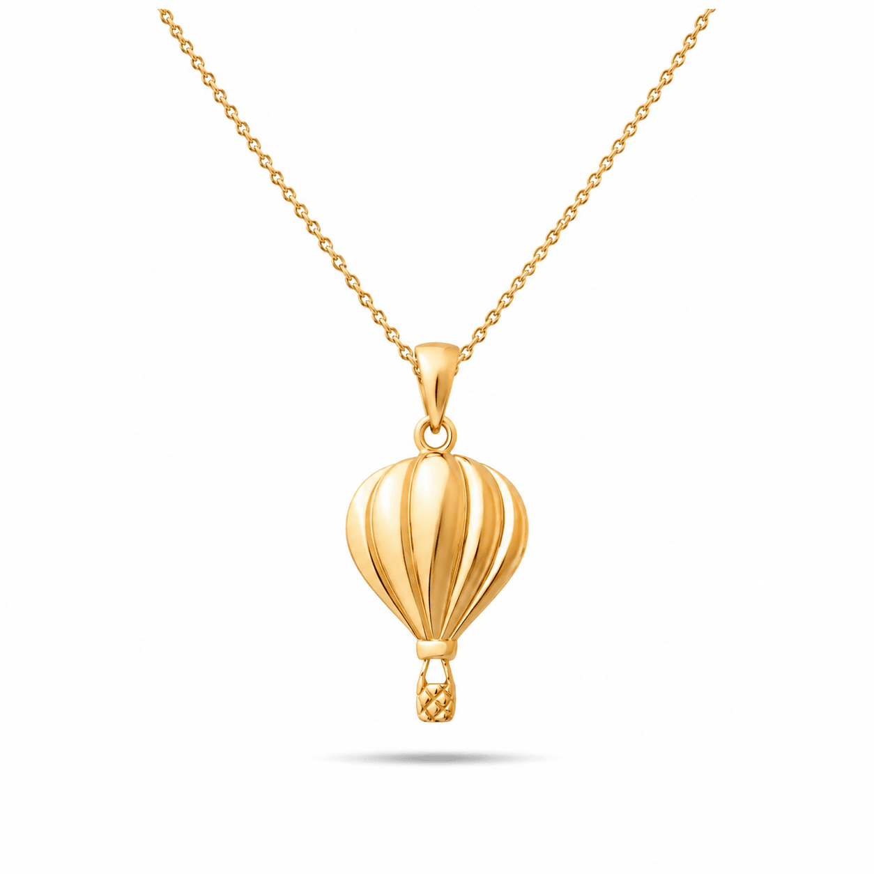 14ct Gold Hot Air Balloon Pendant – Pendant Only - Kolié Fine Jewellery