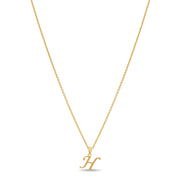 14ct Gold Initial H Pendant | Personalised Gold Alphabet Charm | Meaningful Gift | Pendant Only - Kolié