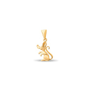 14ct Gold Mouse Pendant – Cute Animal Charm Necklace for Women & Children | Pendant Only - Kolié