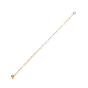 14ct Gold Paperclip Chain Bracelet for Women – Minimalist 14 Carat Gold Bracelet, Perfect Gift for Her - Kolié