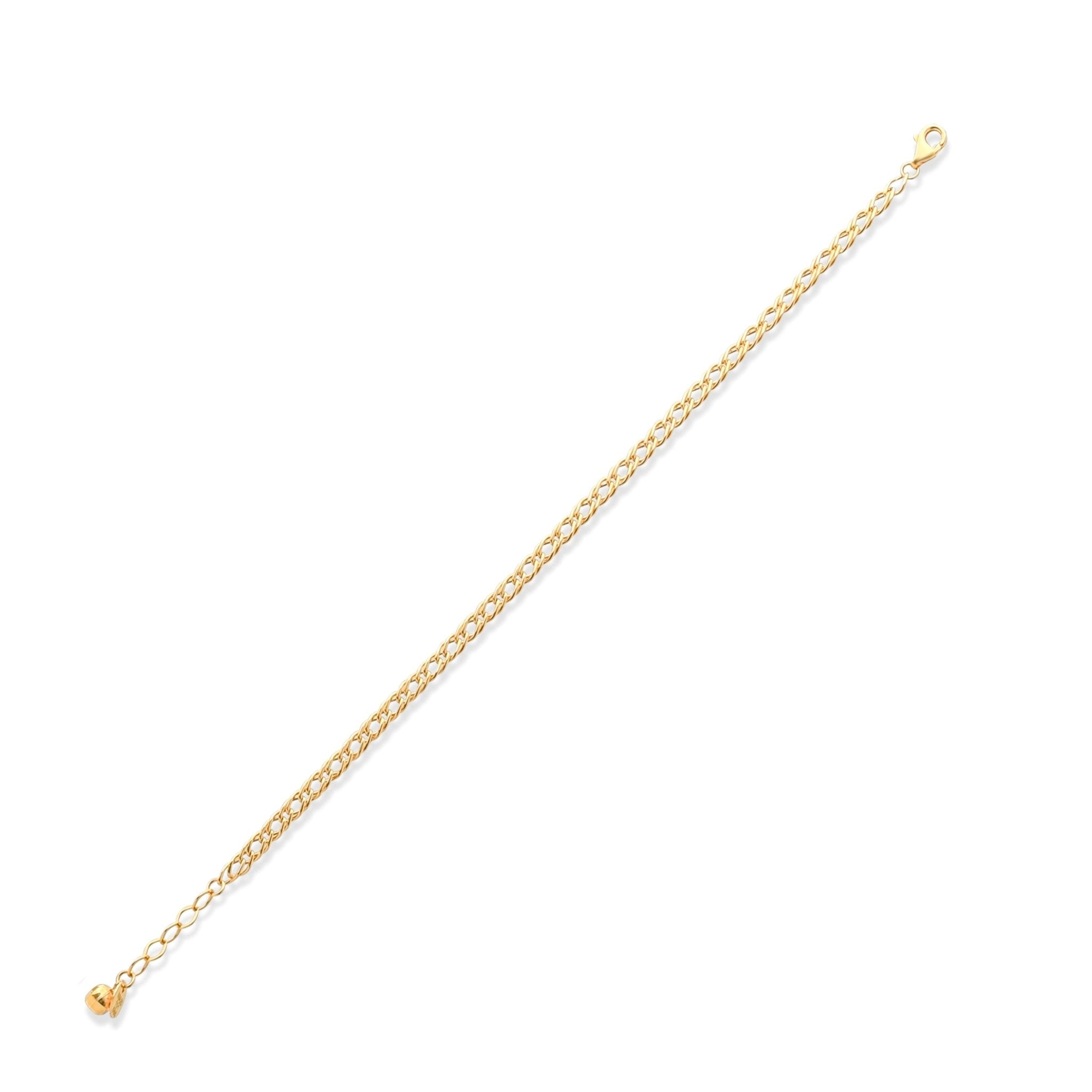 14ct Gold Rope Chain Bracelet - Elegant Solid Gold, Minimalist Design for Women - Kolié