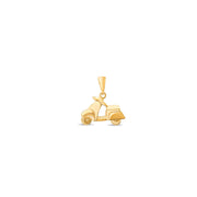 14ct Gold Scooter Pendant – Biker Fun Charm - Pendant Only - Kolié