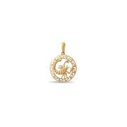 14ct Gold Scorpio Zodiac Pendant – Astrology Gift for Women - Pendant Only - Kolié