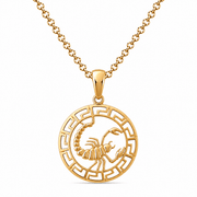 14ct Gold Scorpio Zodiac Pendant – Pendant Only - Kolié Fine Jewellery