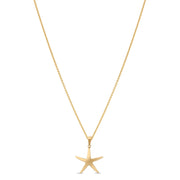 14ct Gold Starfish Pendant for Women and Teens | Elegant Ocean - Inspired | Pendant Only - Kolié