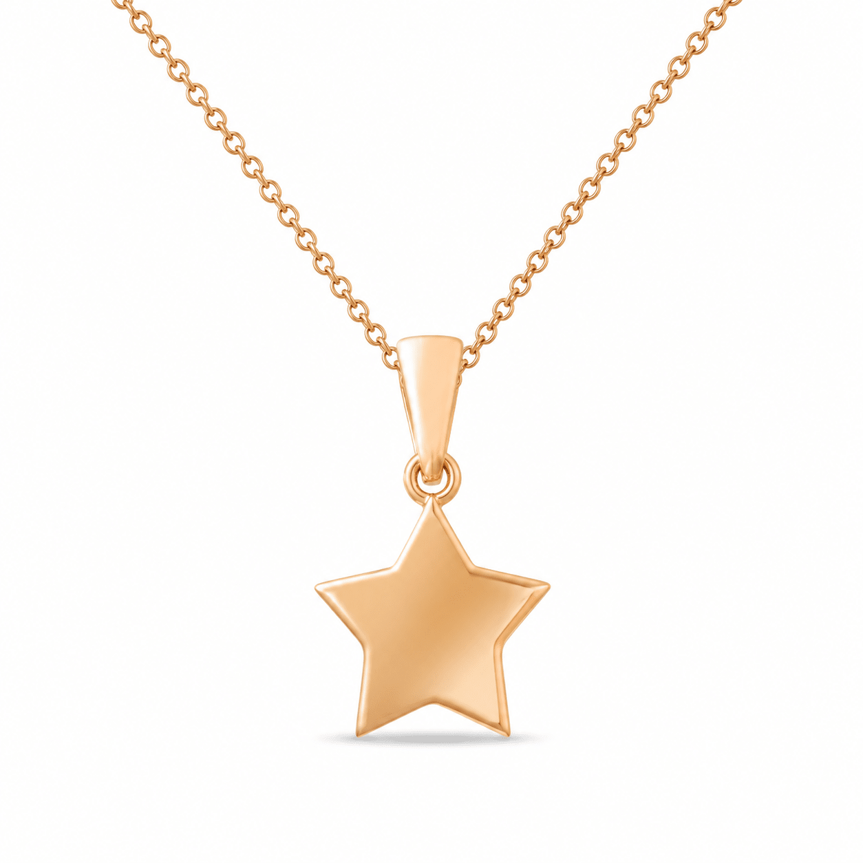 14ct Gold Tiny Star Pendant – Pendant Only - Kolié Fine Jewellery