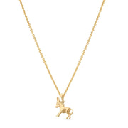 14ct Solid Gold Donkey Pendant | Unique Jewellery | Pendant Only - Kolié