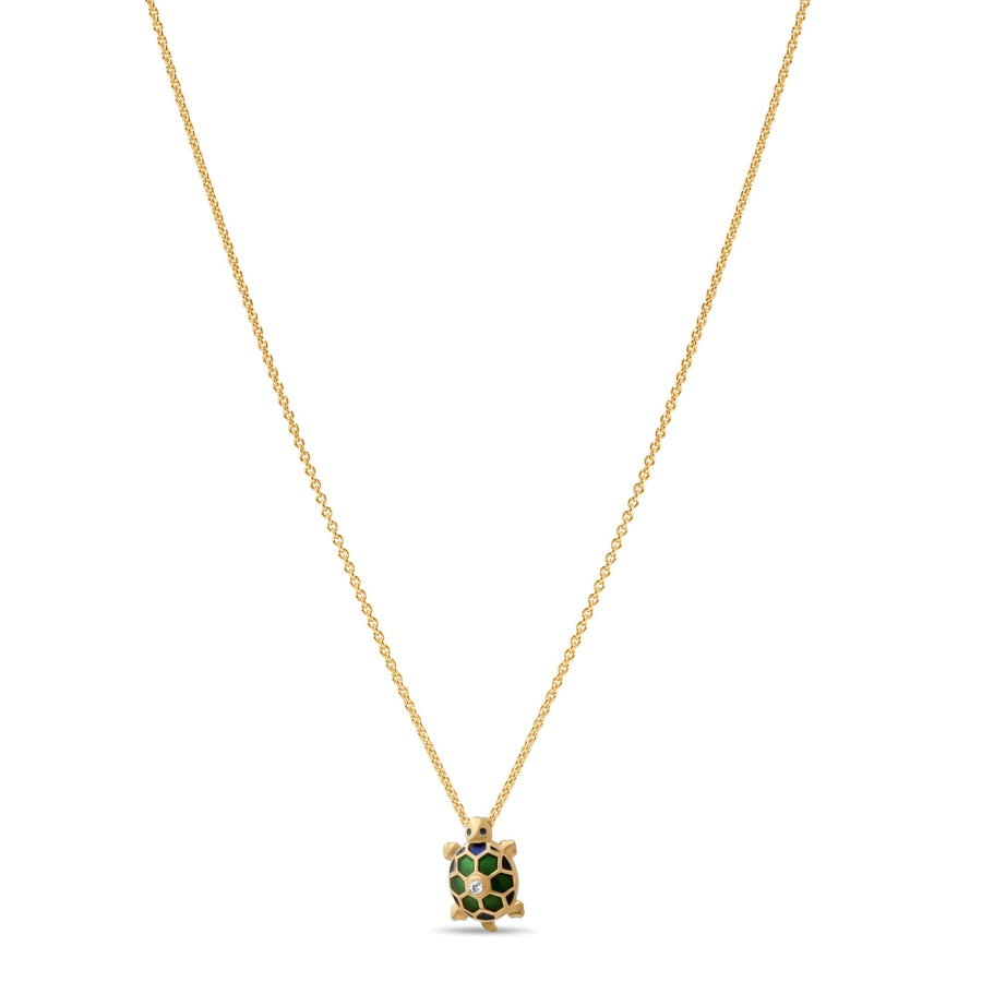 14ct Solid Gold Turtle Pendant – Pendant Only - Kolié Fine Jewellery