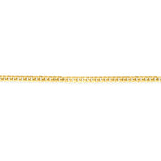 14ct Yellow Gold Square Curb Link Bracelet - Kolié Fine Jewellery
