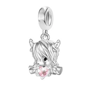 925 Sterling Silver Plated Scottish Bracelet Charms