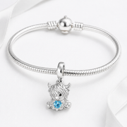925 Sterling Silver Plated Scottish Bracelet Charms