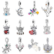 925 Sterling Silver Plated Scottish Bracelet Charms - Kolié Fine Jewellery