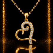 9ct Gold Heart Pendant - Pendant Only - Kolié Fine Jewellery