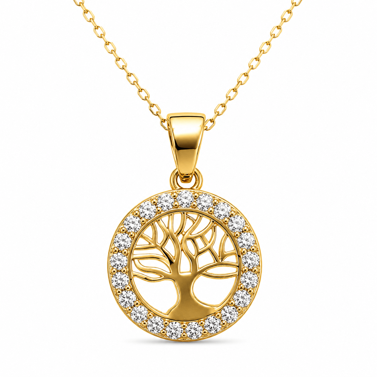 9ct Gold Tree of Life Pendant - Pendant Only - Kolié Fine Jewellery