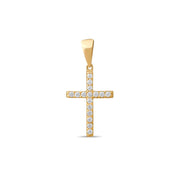 Kolié 14ct Solid Gold Cross Pendant | Pendant Only - Kolié