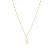 Kolié 14ct Solid Gold Musical Note Pendant - Pendant Only - Kolié