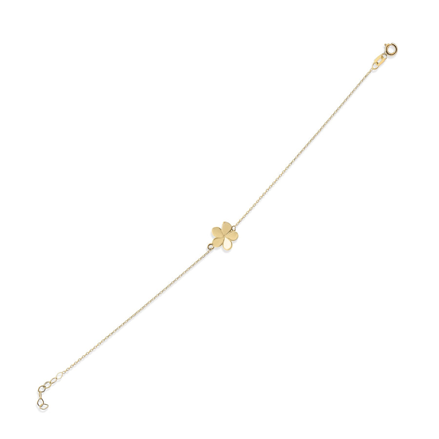 Kolié 9ct Solid Gold Floral Bracelet - Delicate Elegance - Kolié