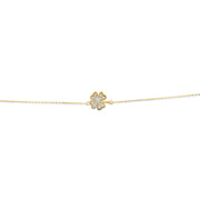 Kolié 9ct Solid Gold Lucky Clover Bracelet - Fortuitous Elegance - Kolié