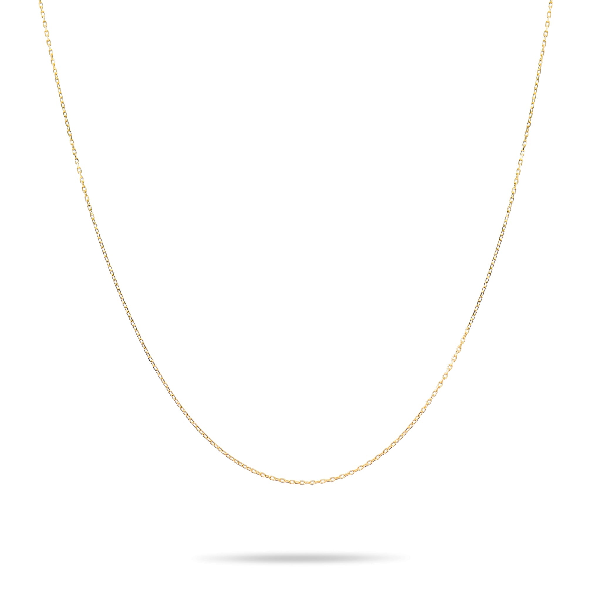 Kolié Elegant 9ct Yellow Gold Forzatina Chain Necklace - Luxury Design & Craftsmanship - Kolié