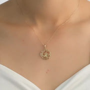 14ct Gold Scorpio Zodiac Pendant – Astrology Gift for Women - Pendant Only