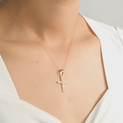 Kolié 14ct Solid Gold Cross Pendant | Pendant Only