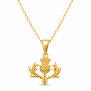 Thistle Pendant – Scottish Heritage Jewellery | Kolié - Kolié Fine Jewellery