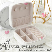 Travel jewellery bag free with over £100 orders